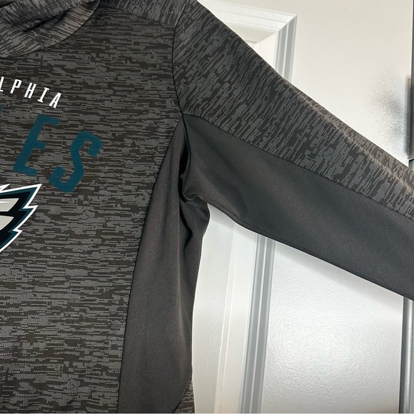 Philadelphia Eagles Hoodie Sweatshirt Majestic Therma Base Men’s Medium - Picture 7 of 16